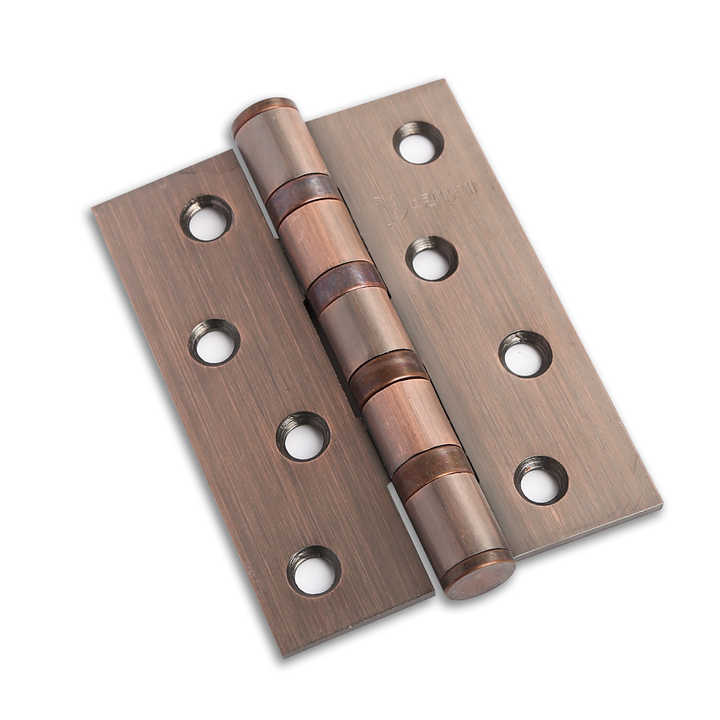 Custom Brass Stainless Steel Mute Butt 4BB Ball Bearing Pivot Hinges for Wood Doors