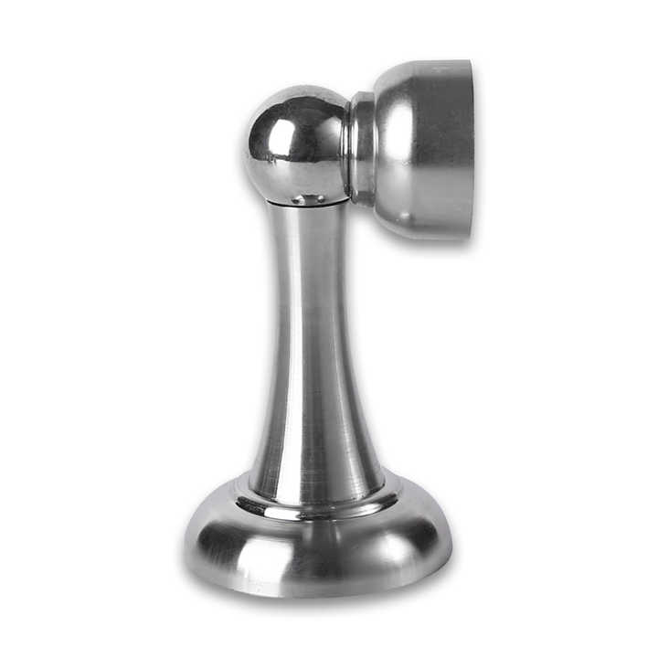 Magnetic Door Catch Stops Zinc Alloy Floor Suction Wooden Door Strong Magnet Door Stopper