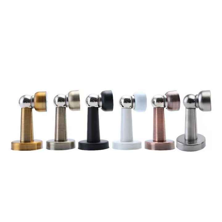 Modern Style Door Holder Floor Strong Magnetic Stainless Steel Door Stopper